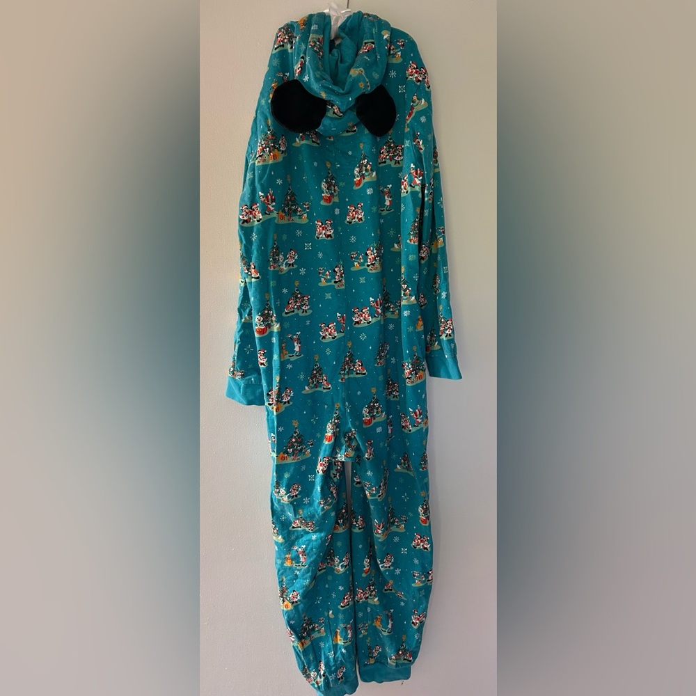 Disney Store Adult XL Christmas Onesie